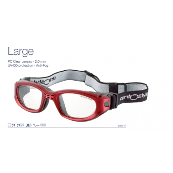 Okulary sportowe centrostyle Large