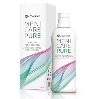 Płyn do soczewek twardych Menicare PURE 250 ml